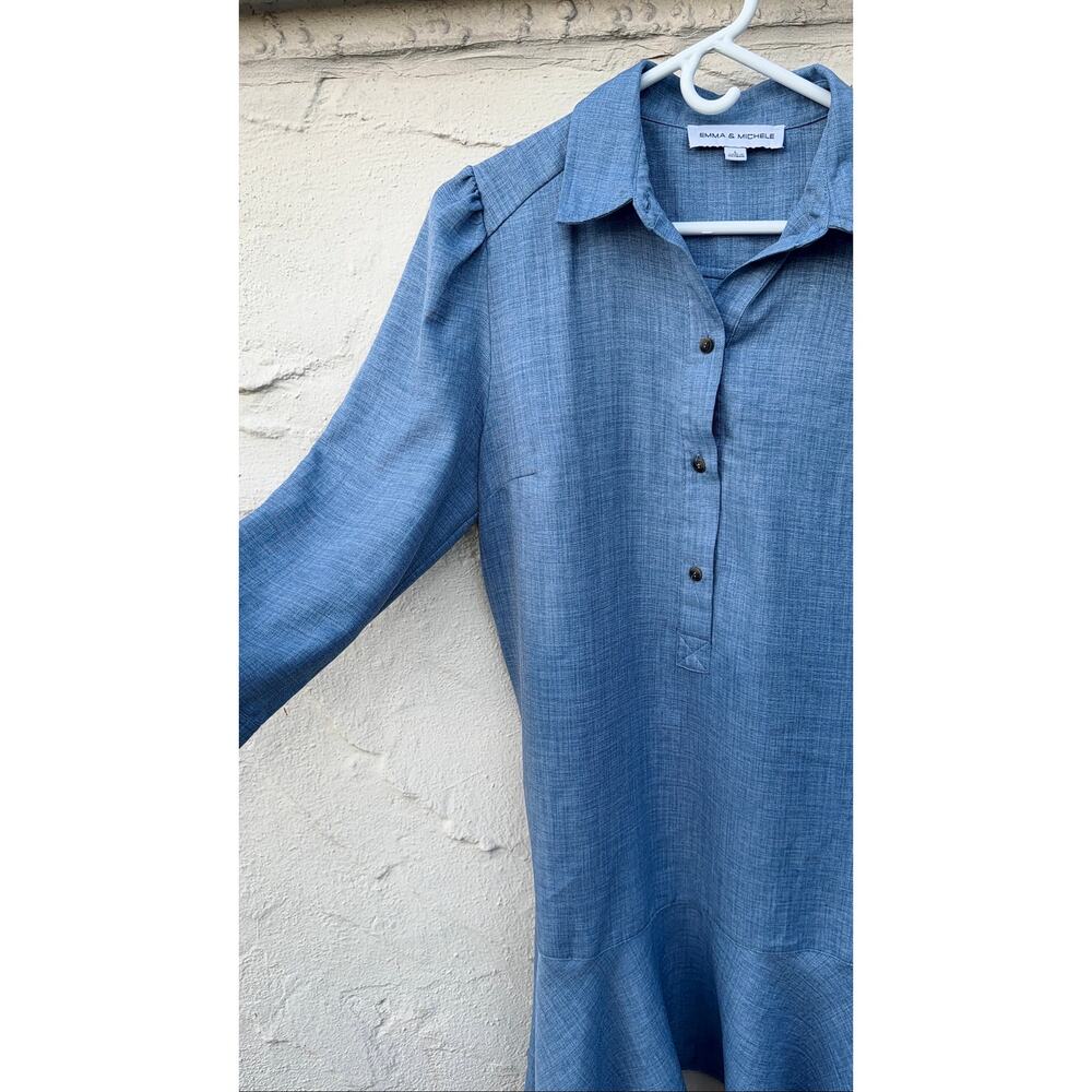 Emma & Michele light linen dress size: L - Picture 2 of 8